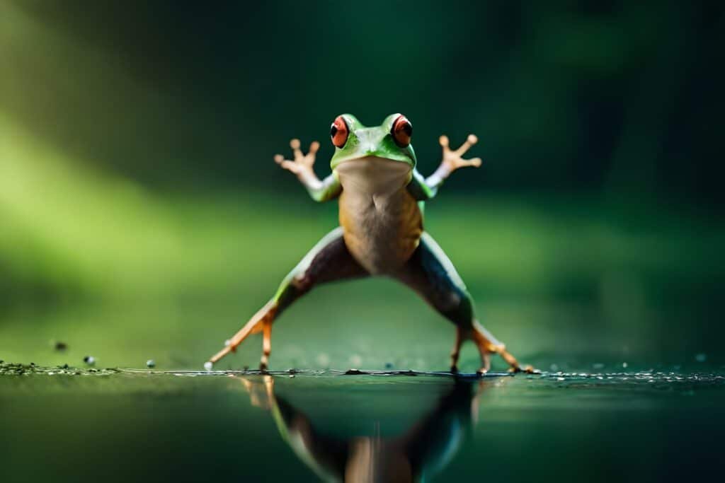 Join The Radio Party Frog