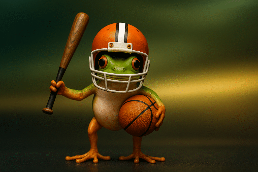 Frog sports